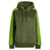Adidas Originals Adidas X IVY PARK Corduroy Hoodie - Wild Pine/Solar Slime