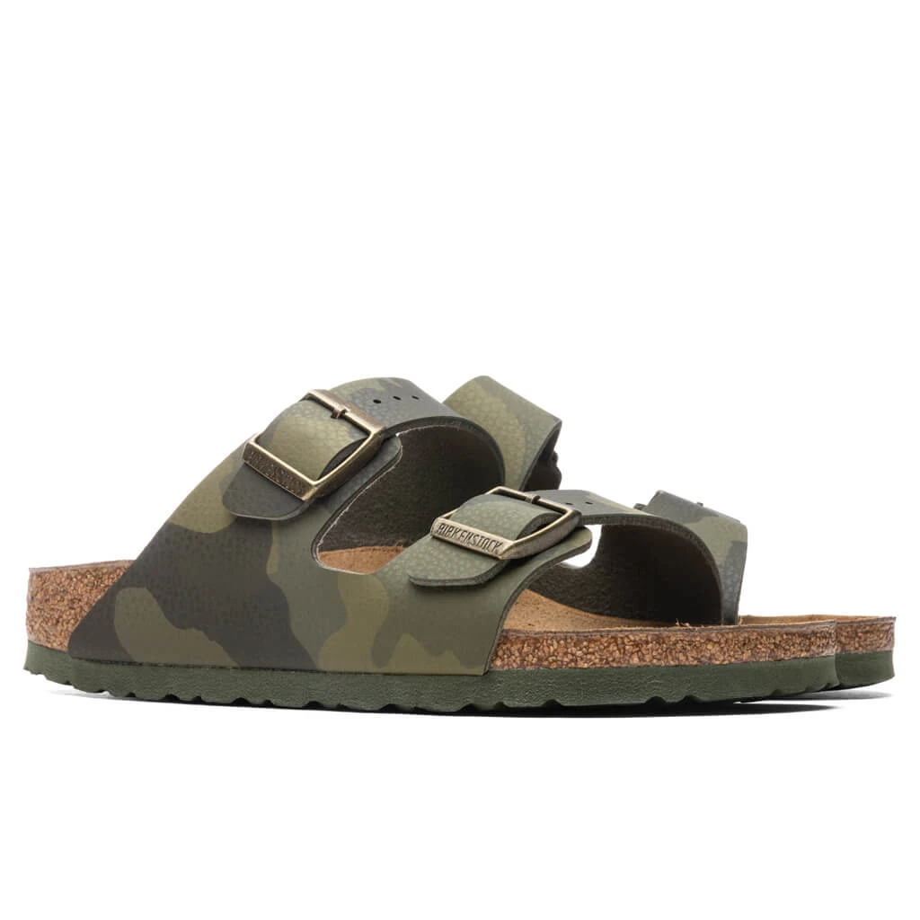 Birkenstock Women's Arizona Birko-Flor - Desert Soil Camo Green 2 Birkenstock Women's Arizona Birko-Flor - Desert Soil Camo Green - Image 2
