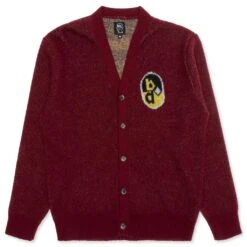 Sunshine Button Down Cardigan - Maroon