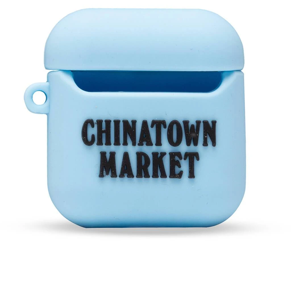 Chinatown Smiley Cherry Airpods Case - Light Blue 2 Chinatown Smiley Cherry Airpods Case - Light Blue - Image 2