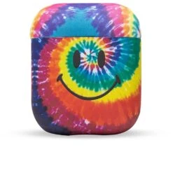 Chinatown Smiley Tie Dye Airpods Case - Multi