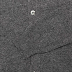 Double Heart Cardigan - Grey -Fashion Clothing Store comme des garcons play double heart cardigan grey 4