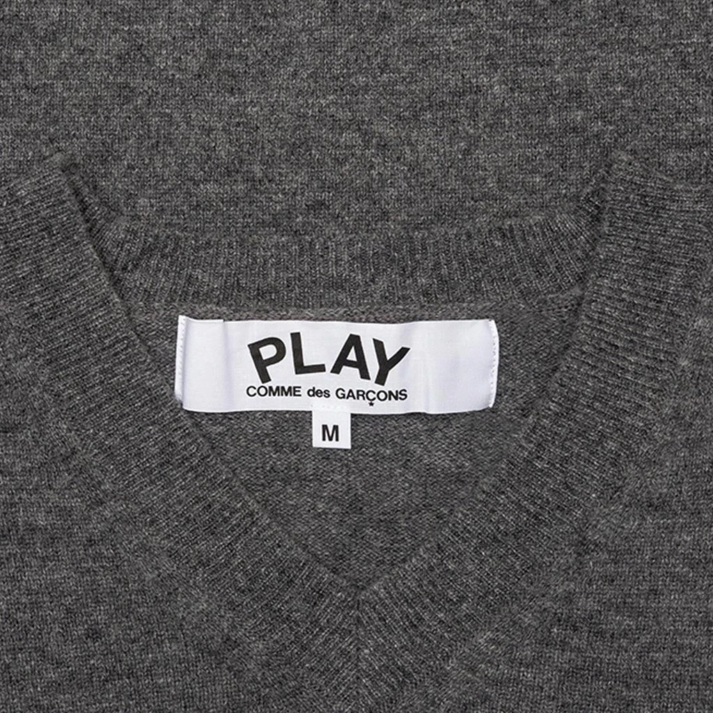 Gold Heart Sweater - Grey 3 Gold Heart Sweater - Grey - Image 3