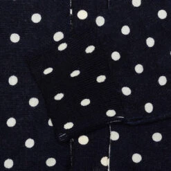 Polka Dot Cardigan Black Heart - Navy -Fashion Clothing Store comme des garcons play polka dot cardigan black heart navy 4