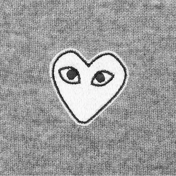 Woven V-Neck Cardigan - Light Grey 4 Woven V-Neck Cardigan - Light Grey - Image 4