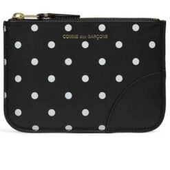 Comme Des Garcons SA8100 Polka Dots Wallet - Black