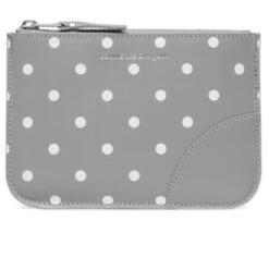 Comme Des Garcons SA8100 Polka Dots Wallet - Grey