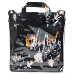 Comme Des Garcons SHIRT X Futura Tote Bag - Black -Fashion Clothing Store comme des garcons shirt x futura tote bag black w28611 1 os 3