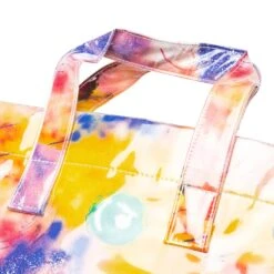 Comme Des Garcons SHIRT X Futura Wide Tote Bag - Yellow -Fashion Clothing Store comme des garcons shirt x futura wide tote bag yellow w28610 3 os 4