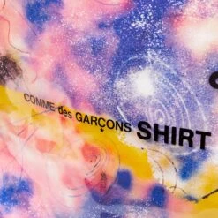 Comme Des Garcons SHIRT X Futura Wide Tote Bag - Yellow -Fashion Clothing Store comme des garcons shirt x futura wide tote bag yellow w28610 3 os 5