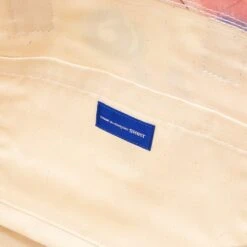 Comme Des Garcons SHIRT X Futura Wide Tote Bag - Yellow -Fashion Clothing Store comme des garcons shirt x futura wide tote bag yellow w28610 3 os 6