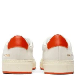 Common Projects Retro 70's - White/Orange -Fashion Clothing Store common projects retro 70s whiteorange 4