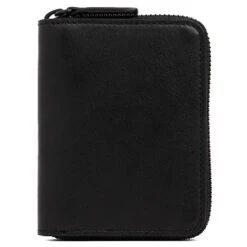 Common Projects Soft Leather Zip Coin Case - Black