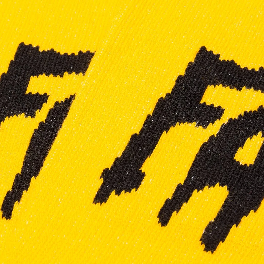 FA Tall Socks - Gold 2 FA Tall Socks - Gold - Image 2