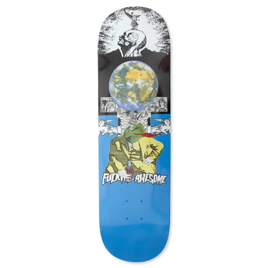 Skate Deck Frogman - Dipped Blue 1 Skate Deck Frogman - Dipped Blue