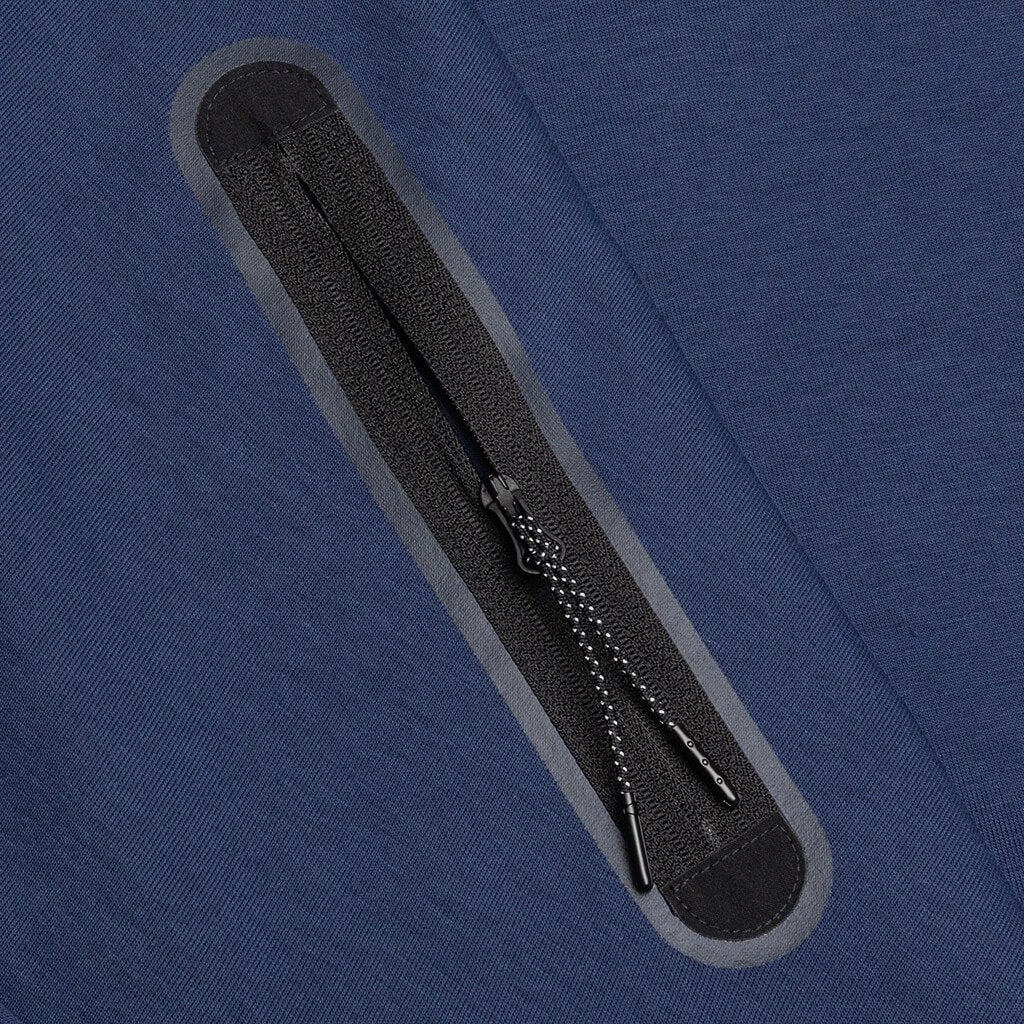 Nike Sportswear Tech Fleece Full Zip Up Hoodie - Midnight Navy 4 Nike Sportswear Tech Fleece Full Zip Up Hoodie - Midnight Navy - Image 4