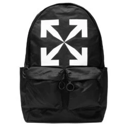 Arrow Backpack - Black/White