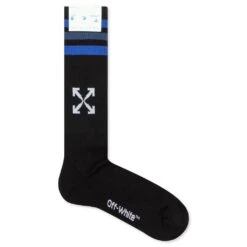 Extra Long Sport Socks - Black/Grey