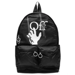 Hand Painters Backpack - Black/White