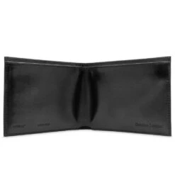 OW Logo Bifold Wallet - Black/White -Fashion Clothing Store off white co virgil abloh ow logo bifold wallet blackwhite omnc008e20lea0021001 3