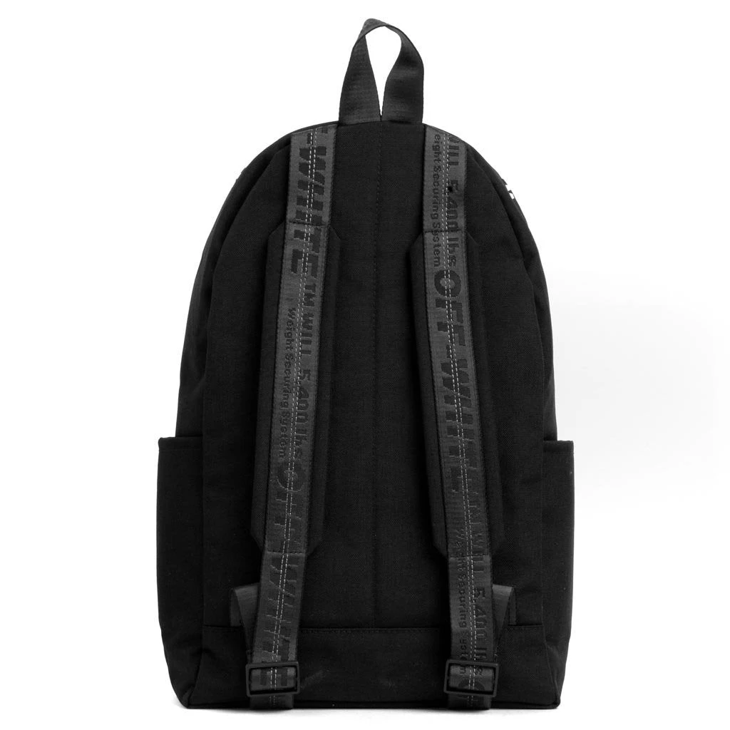 Quote Backpack - Black 4 Quote Backpack - Black - Image 4