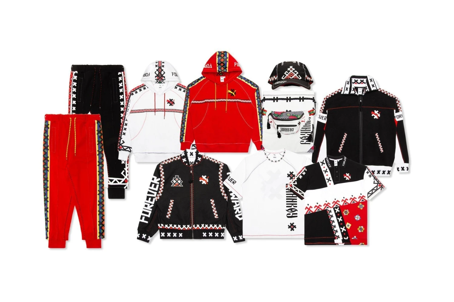 Puma X Jahnkoy Backpack - White/Multi 3 Puma X Jahnkoy Backpack - White/Multi - Image 3