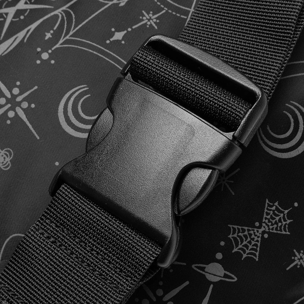 Sacai X Dr. Woo Bandana Print Nylon Waist Bag - Black 3 Sacai X Dr. Woo Bandana Print Nylon Waist Bag - Black - Image 3