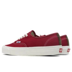 OG Authentic LX Suede/Canvas - Chili Pepper/Teak -Fashion Clothing Store vans vault og authentic lx suedecanvas chili pepperteak 3