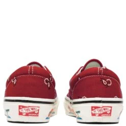 OG Era LX "Paisley" - Pompeian Red/White -Fashion Clothing Store vans vault og era lx paisley pompeian redwhite 4
