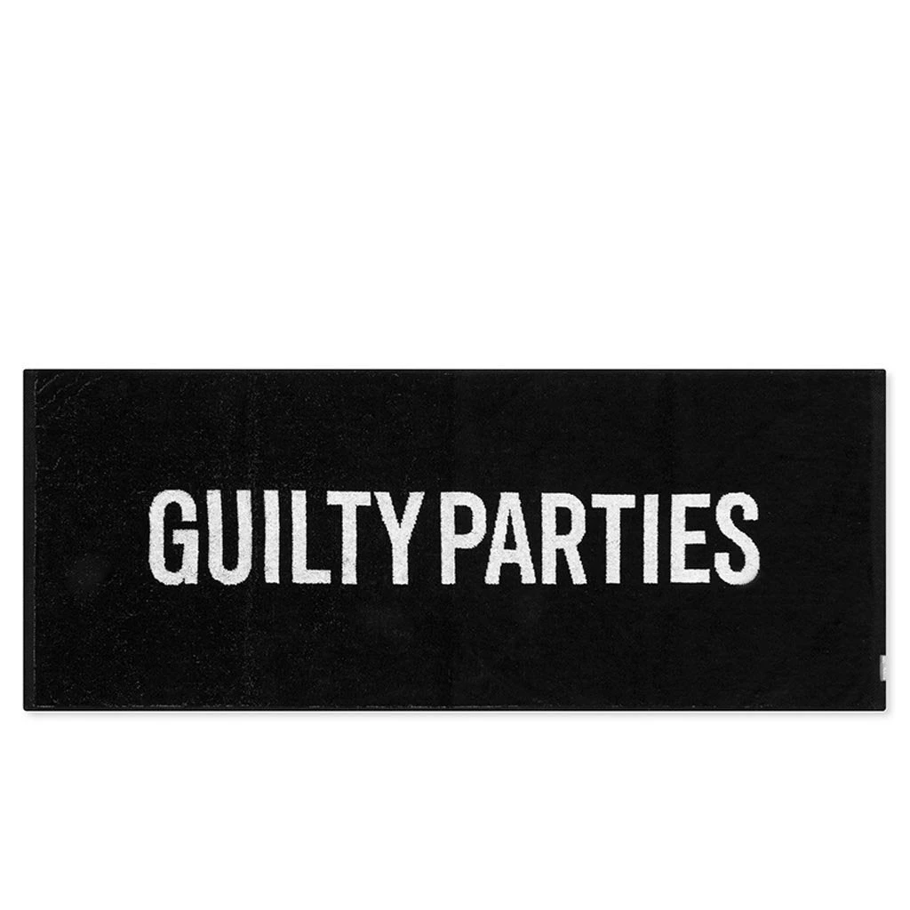 Face Towel - Black 1 Face Towel - Black