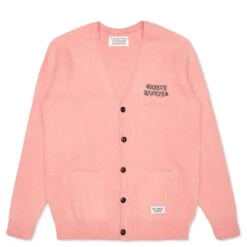 Mohair Cardigan 'Type 3' - Pink